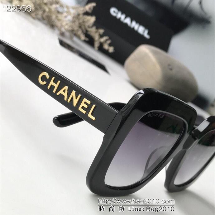 CHANEL香奈兒 CH5408 2019年開春新款 潮流爆款 時尚方框太陽鏡 高品質 網紅潮款墨鏡  lly1286